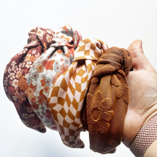 Fall 23' Knotted Headbands - A Roese Boutique