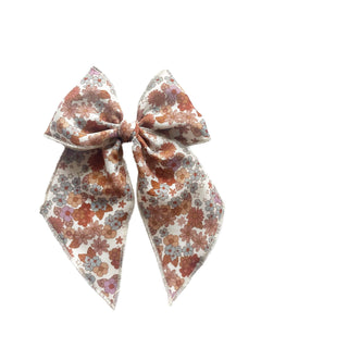 Fall Retro Floral Elle Bow - A Roese Boutique