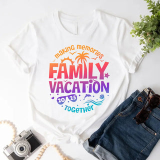 Family Vacation 2025 Shirts – Matching Outfits for Making Memories Together - A Roese Boutique