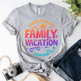 Family Vacation 2025 Shirts – Matching Outfits for Making Memories Together - A Roese Boutique