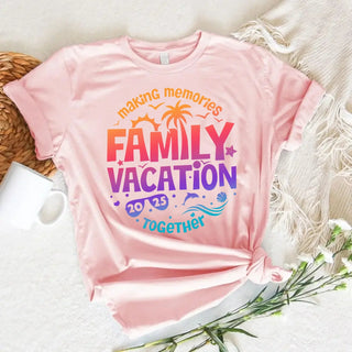 Family Vacation 2025 Shirts – Matching Outfits for Making Memories Together - A Roese Boutique