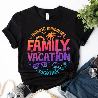 Family Vacation 2025 Shirts – Matching Outfits for Making Memories Together - A Roese Boutique