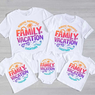 Family Vacation 2025 Shirts – Matching Outfits for Making Memories Together - A Roese Boutique