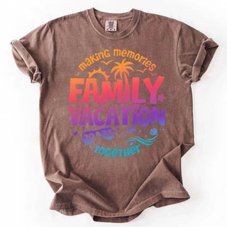Family Vacation 2025 Shirts – Matching Outfits for Making Memories Together - A Roese Boutique