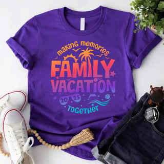 Family Vacation 2025 Shirts – Matching Outfits for Making Memories Together - A Roese Boutique