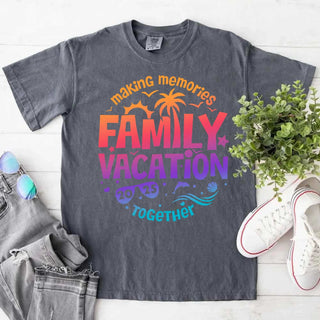 Family Vacation 2025 Shirts – Matching Outfits for Making Memories Together - A Roese Boutique
