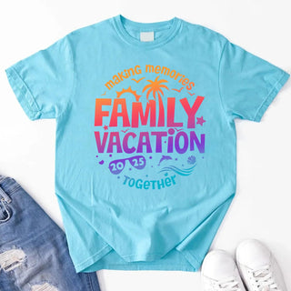 Family Vacation 2025 Shirts – Matching Outfits for Making Memories Together - A Roese Boutique