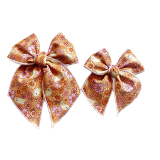 Floral Ghosts Elle Bow - A Roese Boutique
