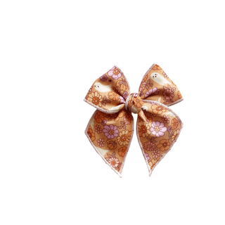 Floral Ghosts Elle Bow - A Roese Boutique