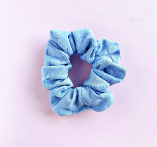 Floral Terry Cloth Knit Scrunchies - A Roese Boutique