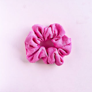 Floral Terry Cloth Knit Scrunchies - A Roese Boutique