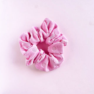 Floral Terry Cloth Knit Scrunchies - A Roese Boutique