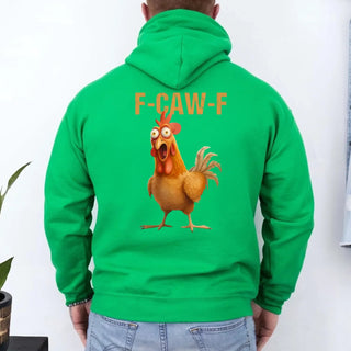 Funny F - Caw - F Rooster Hoodie - A Roese Boutique