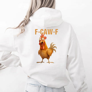 Funny F - Caw - F Rooster Hoodie - A Roese Boutique