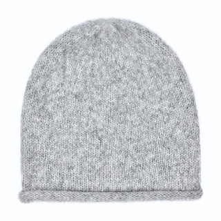 Gray Essential Knit Alpaca Beanie - A Roese Boutique