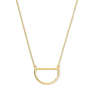Half Moon Necklace - A Roese Boutique