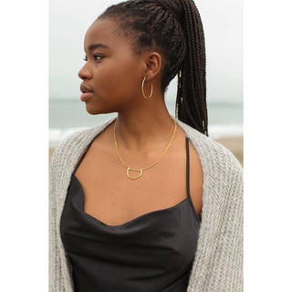 Half Moon Necklace - A Roese Boutique