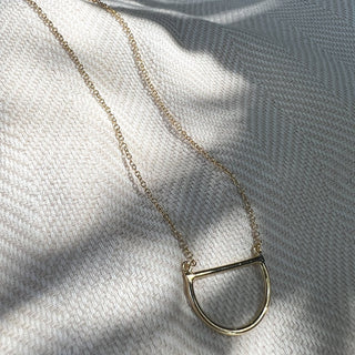 Half Moon Necklace - A Roese Boutique
