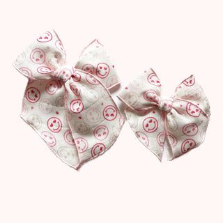 Heart Eyes Gauze Elle Bow - A Roese Boutique