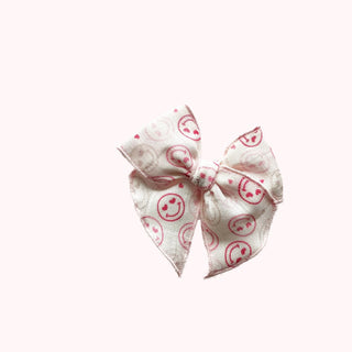 Heart Eyes Gauze Elle Bow - A Roese Boutique