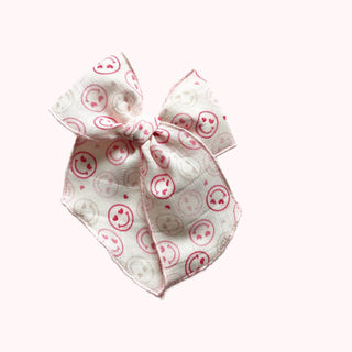 Heart Eyes Gauze Elle Bow - A Roese Boutique