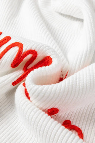 HELLO PUMPKIN Round Neck Long Sleeve Sweater - A Roese Boutique