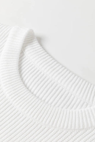 HELLO PUMPKIN Round Neck Long Sleeve Sweater - A Roese Boutique