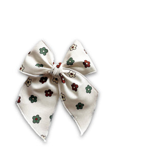 Holiday Daisies Elle Bow - A Roese Boutique