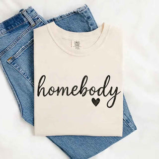 Homebody Comfort Colors Tee – Casual Relaxed Fit Shirt - A Roese Boutique