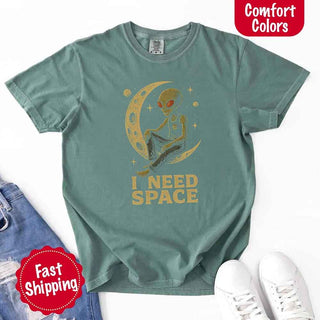 I Need Space Tee – Gothic Alternative Unisex Comfort Colors Shirt - A Roese Boutique