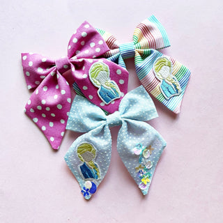 Ice Queen Patch Reagan Bow - A Roese Boutique