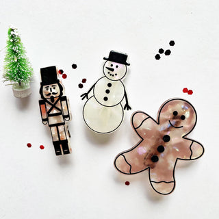 Jolly Character Clips - A Roese Boutique