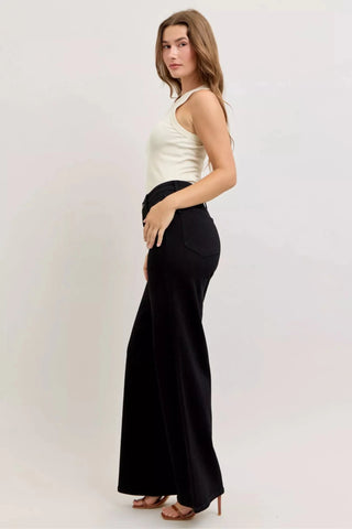 Judy Blue High - Waisted Wide Leg Jeans - A Roese Boutique