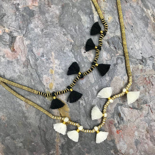 Krisha Tassel Necklace - A Roese Boutique