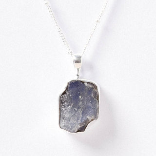 Labradorite Raw Crystal Necklace by Tiny Rituals - A Roese Boutique
