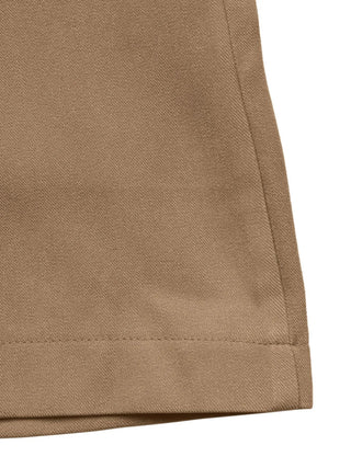 Lapel Collar Leopard Cuff Long Sleeve Blazer - A Roese Boutique