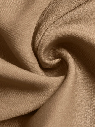 Lapel Collar Leopard Cuff Long Sleeve Blazer - A Roese Boutique