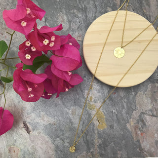 Layered North Star Bullet Necklace - A Roese Boutique