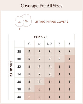 Lifting Nipple Covers - A Roese Boutique