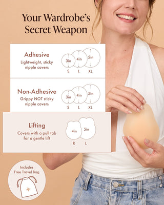 Lifting Nipple Covers - A Roese Boutique