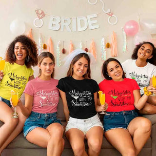 🍸 Margaritas With My Señoritas Best Friends Matching T-Shirts - A Roese Boutique