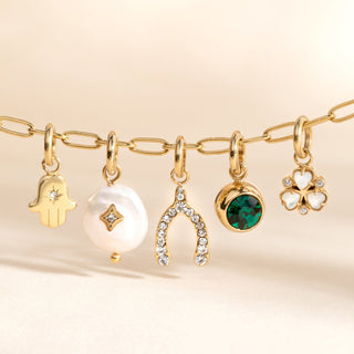 May Birthstone Interchangeable Charm - A Roese Boutique