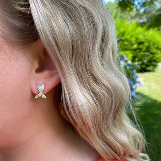 Mermaid Earrings - A Roese Boutique