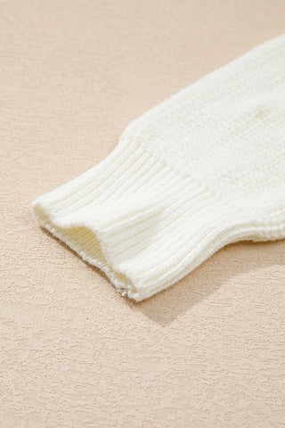 MERRY & BRIGHT Round Neck Sweater - A Roese Boutique