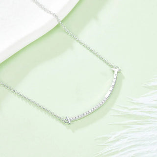 Moissanite 925 Sterling Silver Necklace - A Roese Boutique