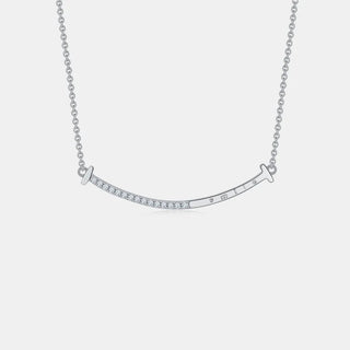 Moissanite 925 Sterling Silver Necklace - A Roese Boutique