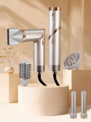 Multifunctional Hot Air Dual - Use Curling Iron Folding Hair Dryer - A Roese Boutique