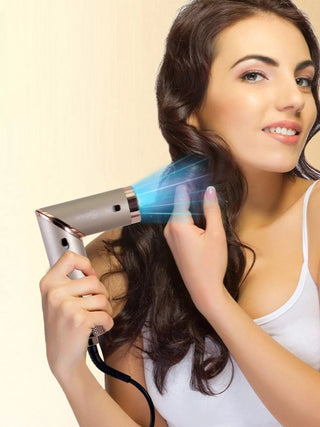 Multifunctional Hot Air Dual - Use Curling Iron Folding Hair Dryer - A Roese Boutique