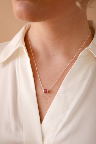 October Birthstone Precious Pendant Necklace - A Roese Boutique