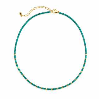 Paloma Turquoise Beaded Necklace - A Roese Boutique